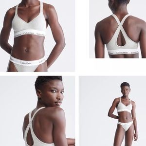 Calvin Klein Modern Cotton Padded Bralette